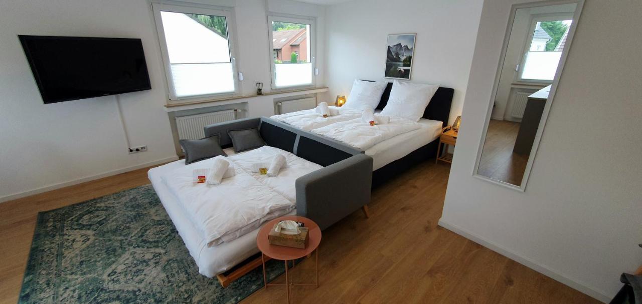 Citychalet-Uni- Boxspringbett Kueche-Ruhig-Parkplatz Bochum Zewnętrze zdjęcie