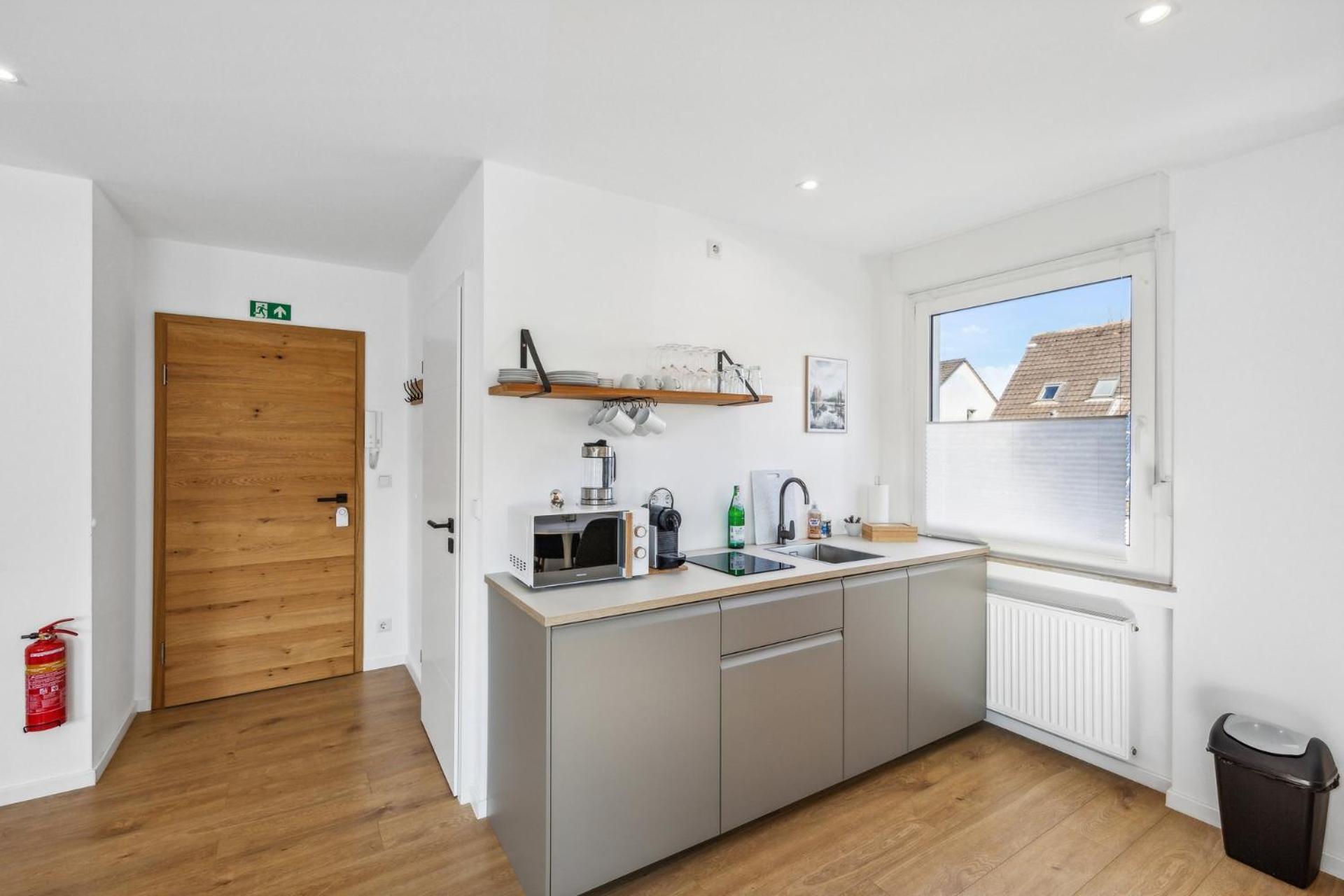 Citychalet-Uni- Boxspringbett Kueche-Ruhig-Parkplatz Bochum Zewnętrze zdjęcie