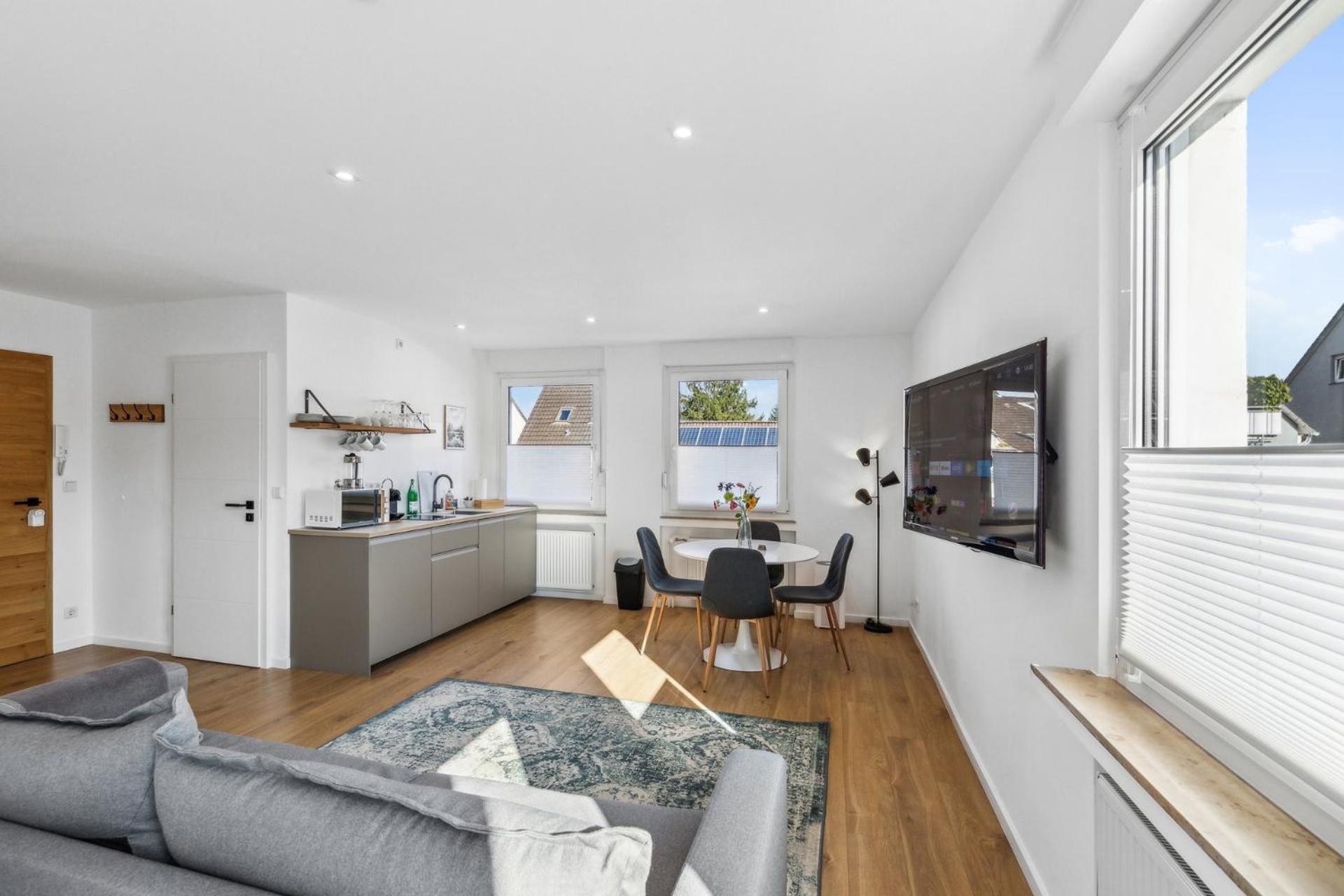 Citychalet-Uni- Boxspringbett Kueche-Ruhig-Parkplatz Bochum Zewnętrze zdjęcie