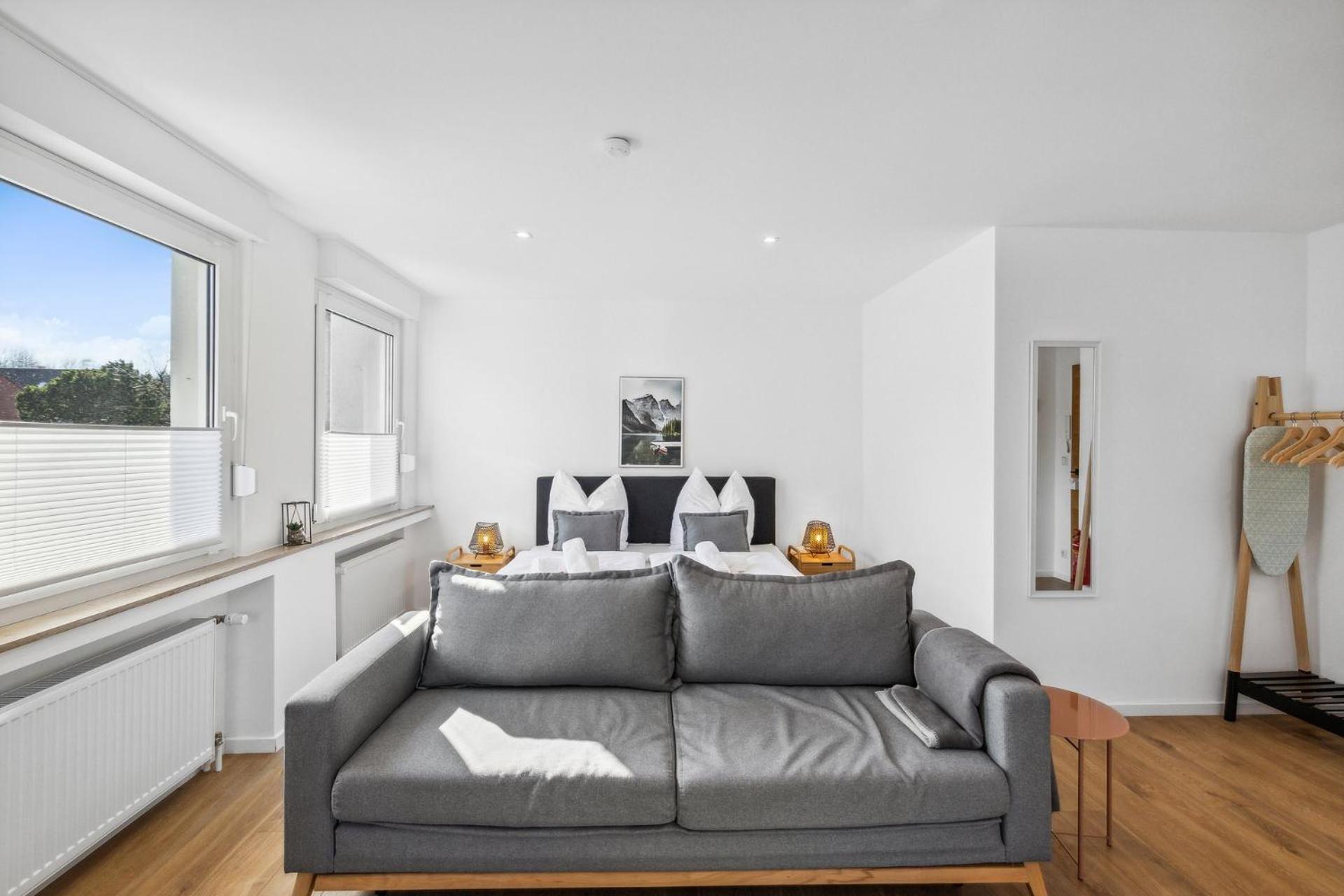 Citychalet-Uni- Boxspringbett Kueche-Ruhig-Parkplatz Bochum Zewnętrze zdjęcie